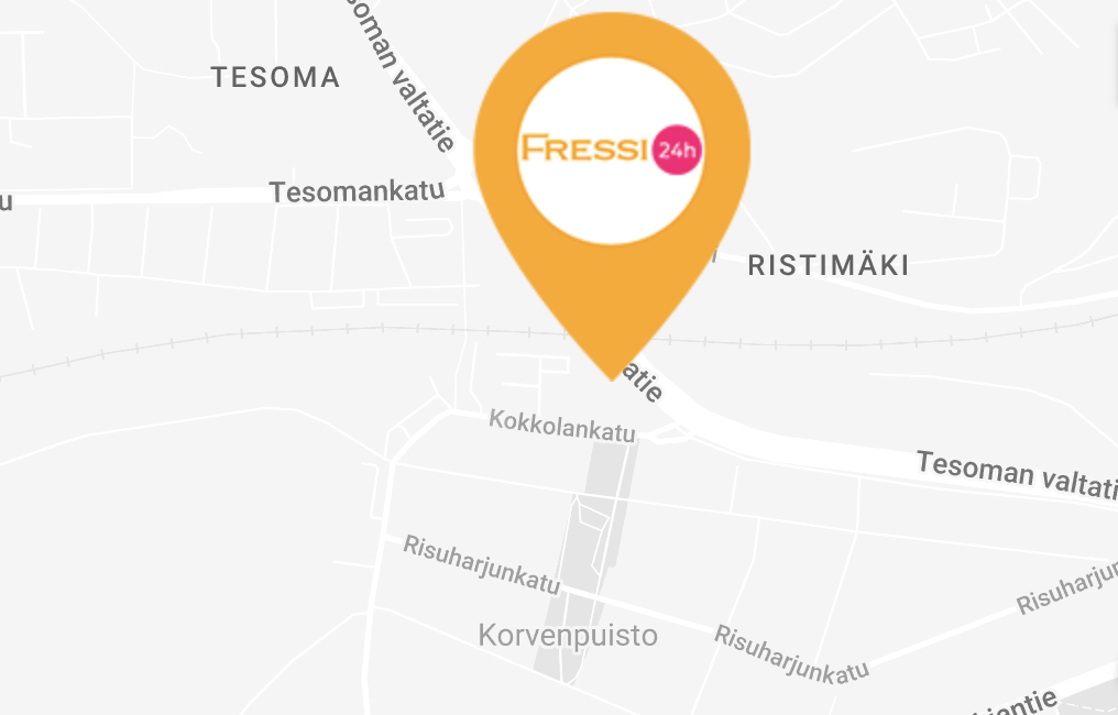 Fressi_24h_Tesoma_Tampere_kartta Fressi_24h_Tesoma_Tampere_kartta