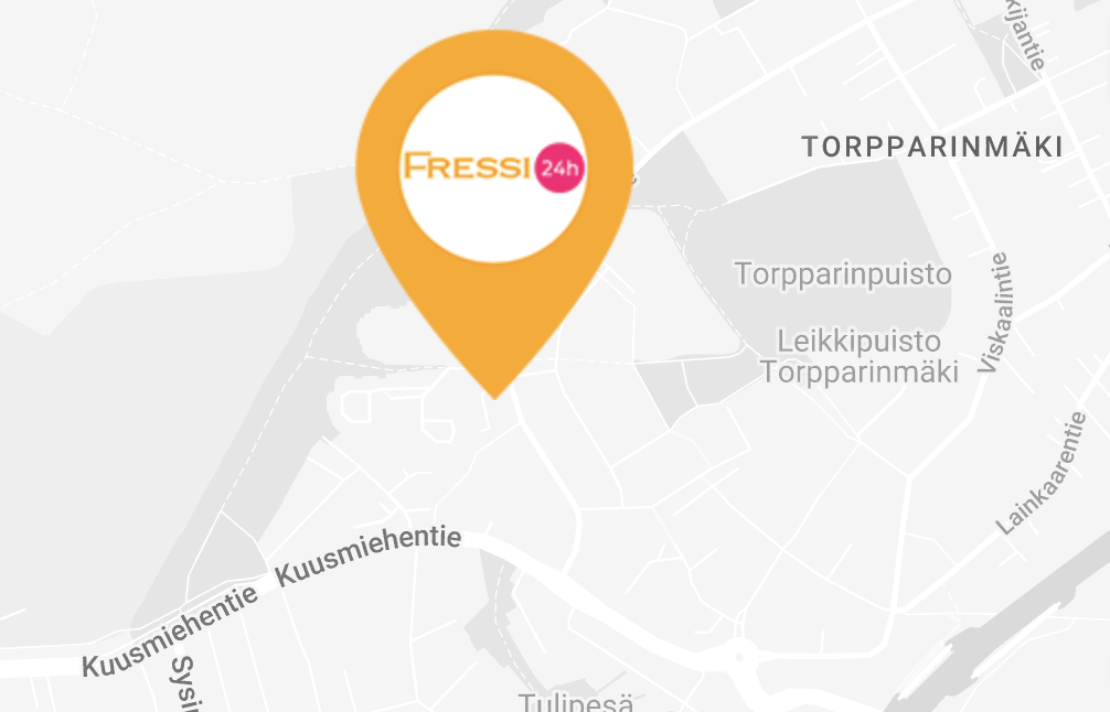 Kuntosali_Paloheinä_Fressi_24h_kartta