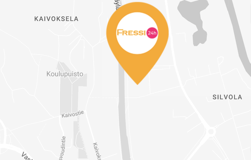 Kuntosali__Fressi_Kaivoksela_Vantaa_kartta